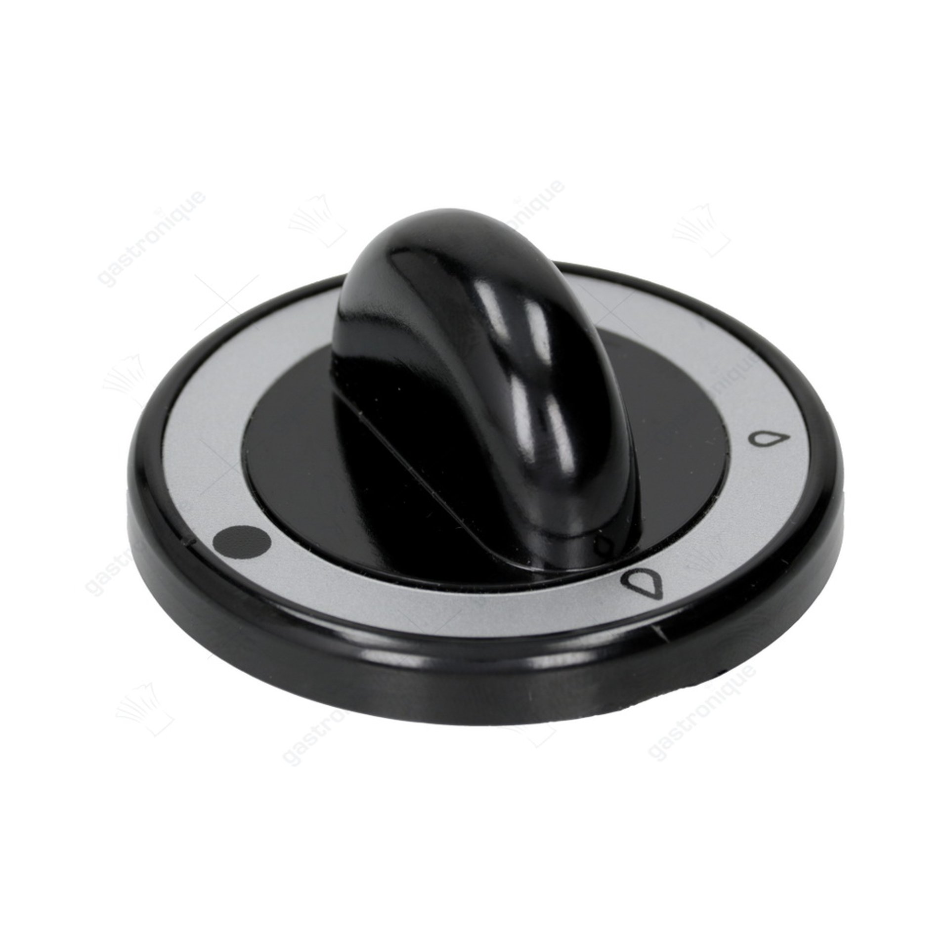 black button ø 62 mm printed - image 1