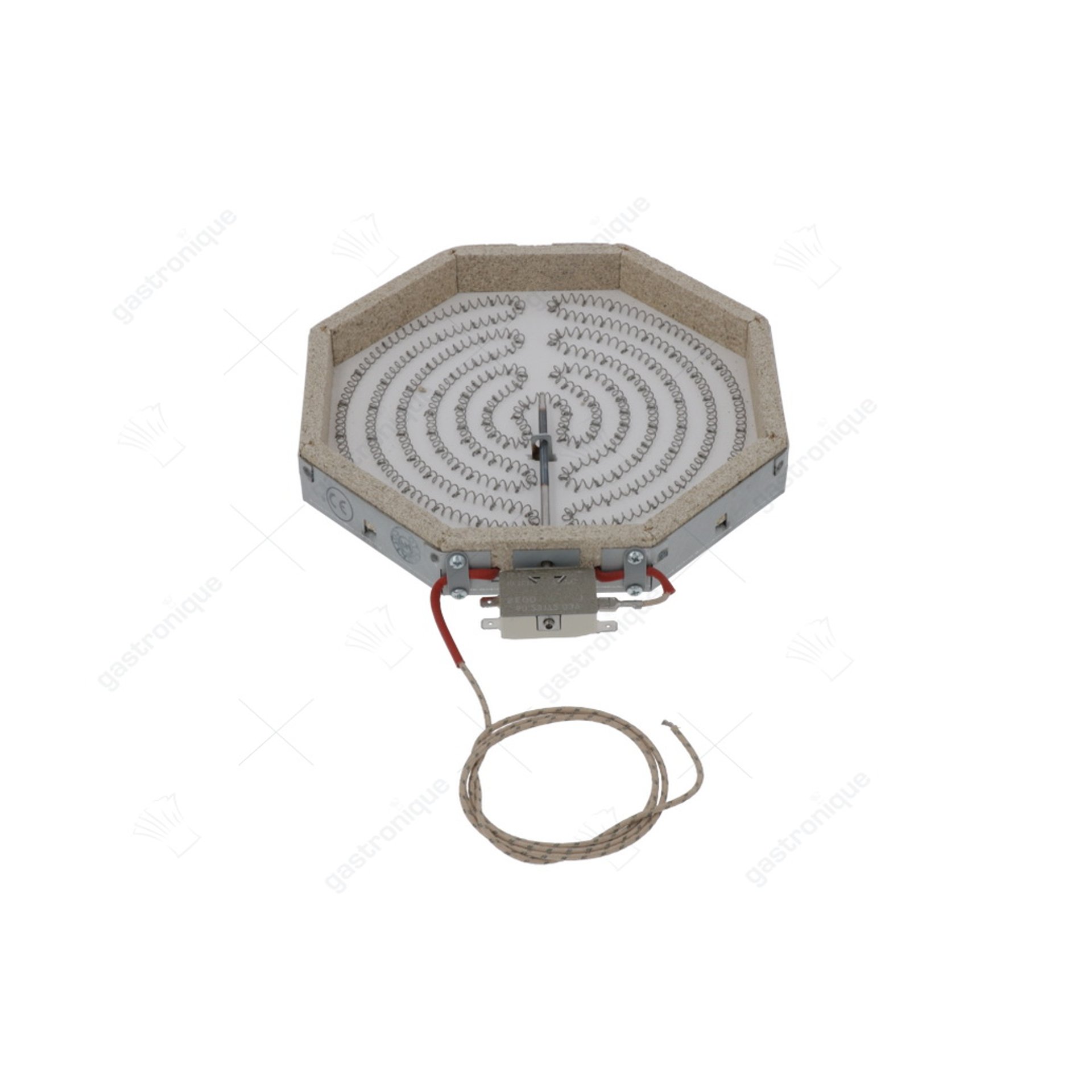 radiant verwarmings element octagon. ø 230mm - afbeelding 1