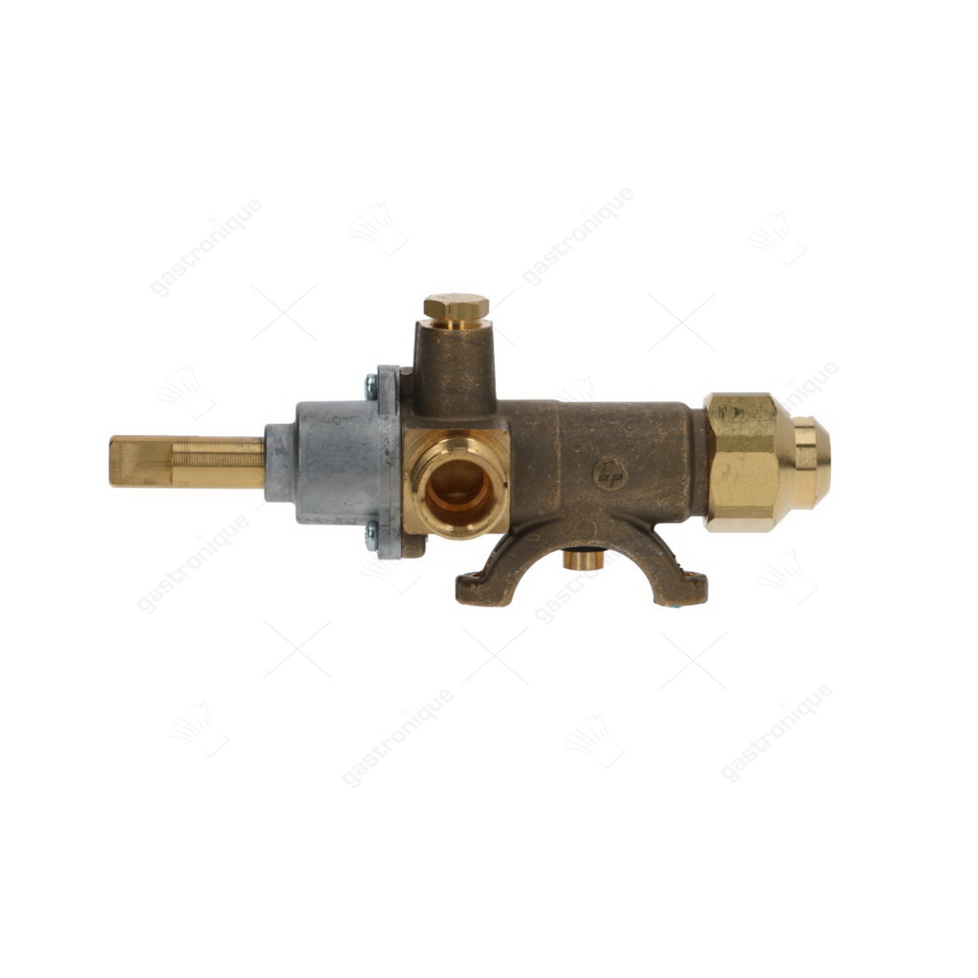 Robinet à gaz COPRECI type CAL-3200 entrée de gaz bride de tuyau ø27mm buse de dérivation ø 0,55mm - image 1