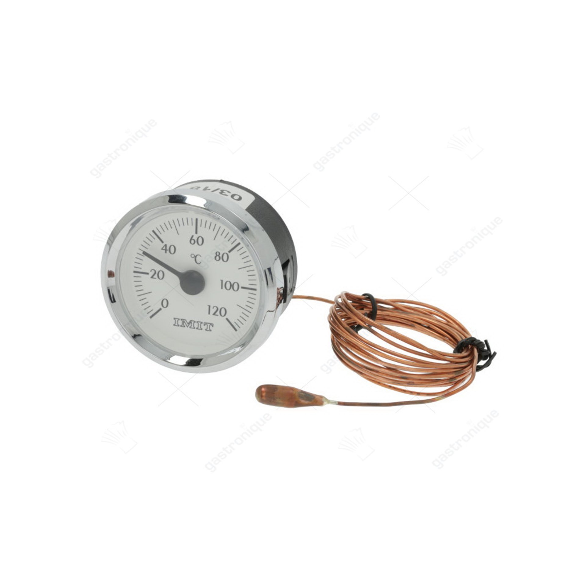 THERMOMÈTRE AVEC ø 52 mm 0-120°C - image 1