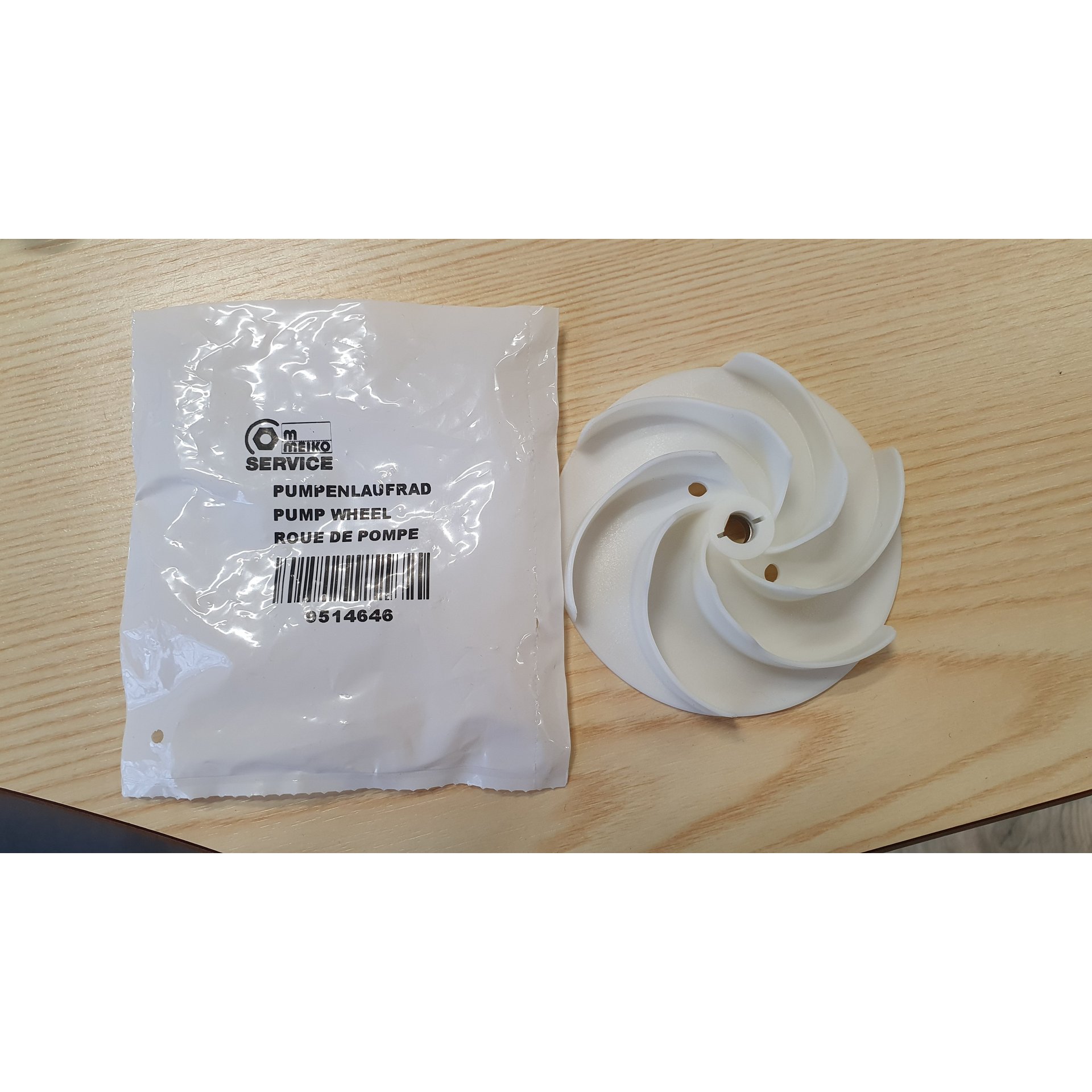 roue ø 103 mm pour essieu ø 9 x 8 mm - image 1