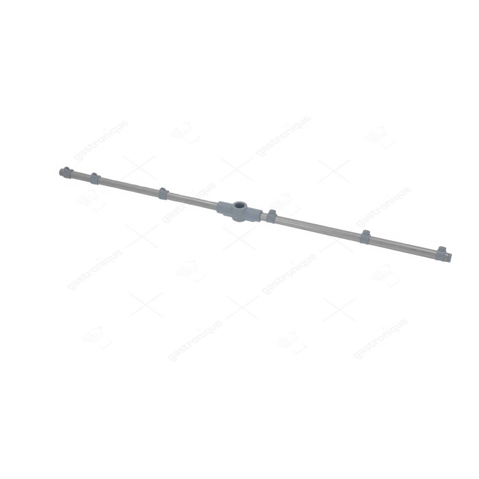 naspoelarm inbouwpositie boven/onder L 588mm sproeiers 6 compleet draad M12x1 - afbeelding 1