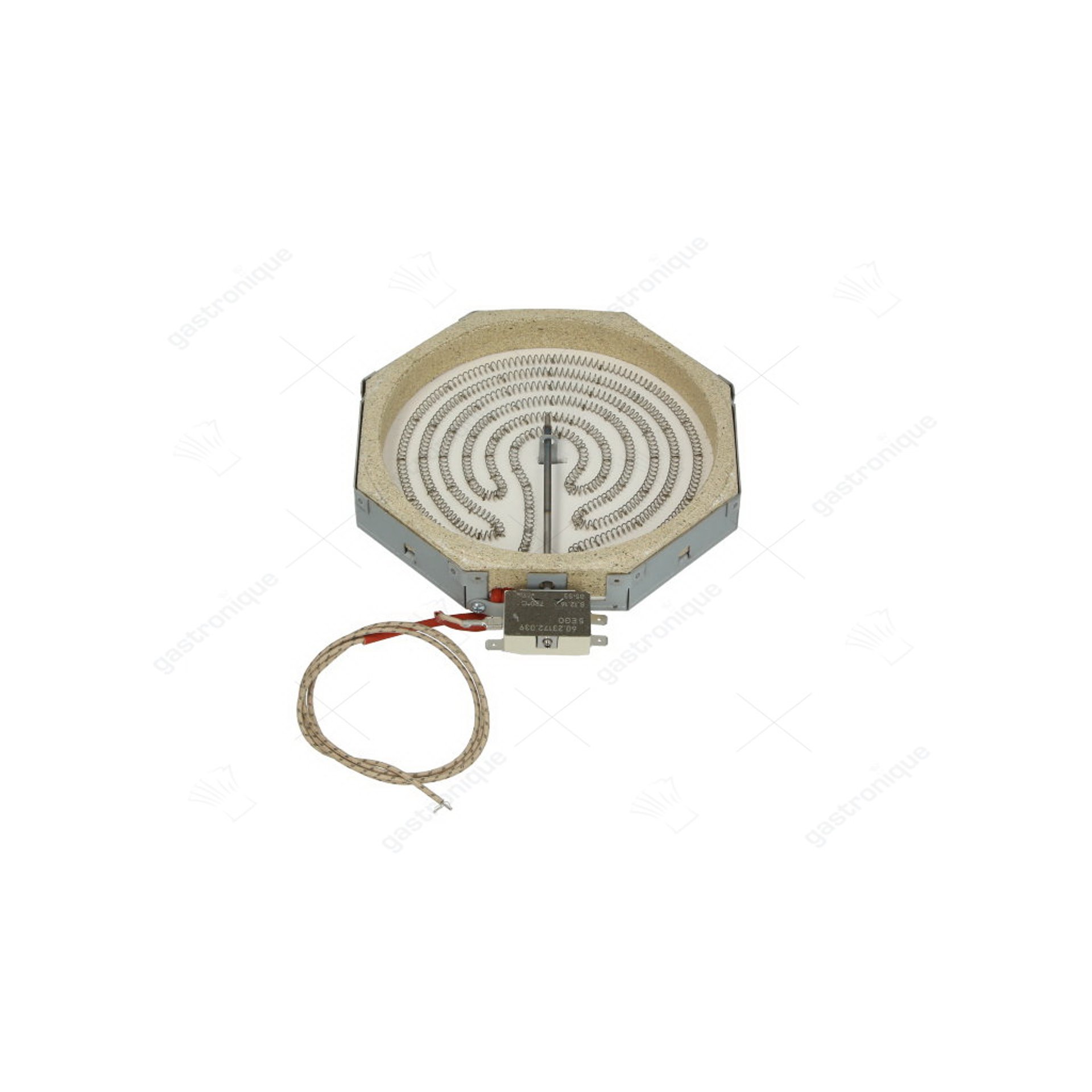 strahlendes Heizelement Oktagon. ø 200mm - Bild 1