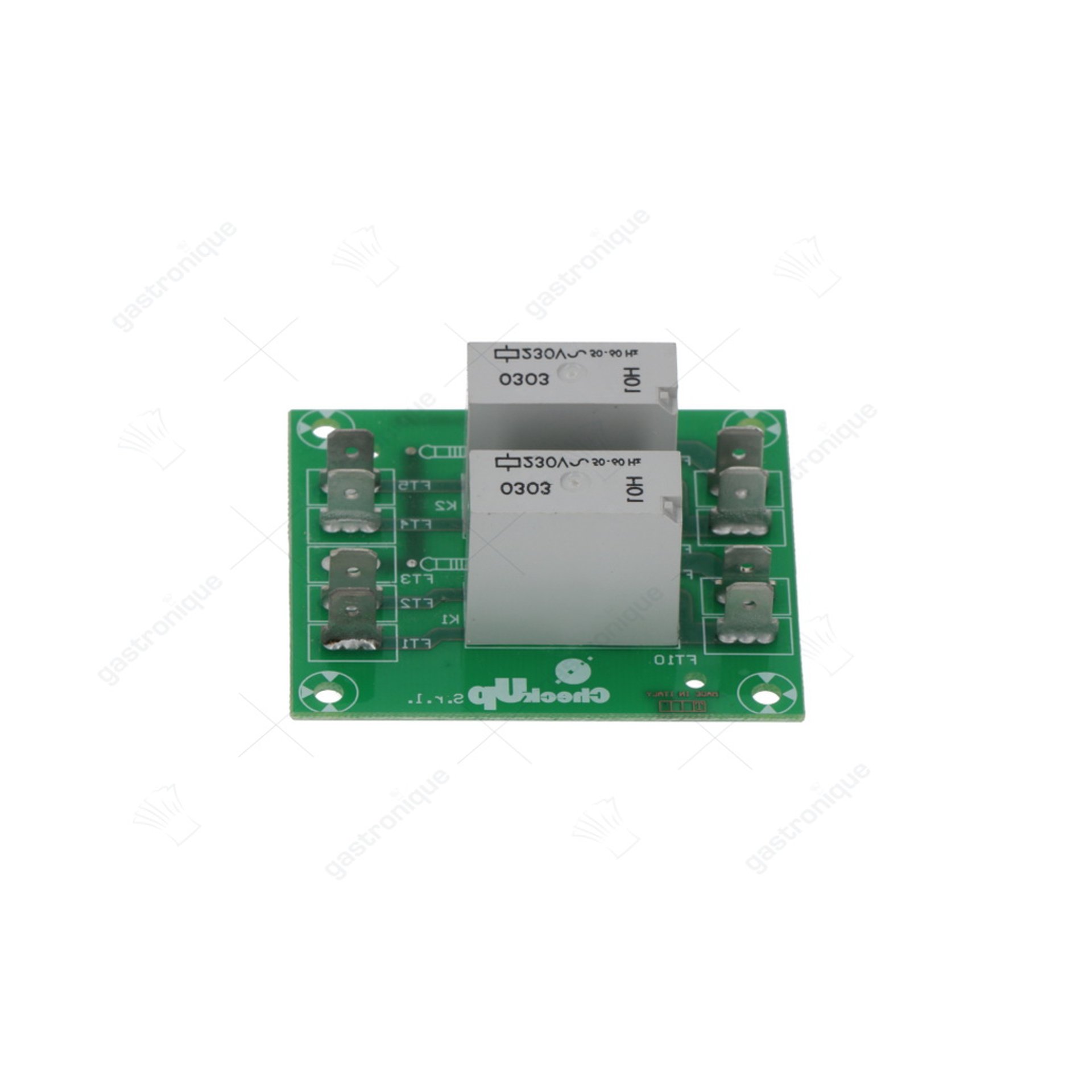 vermogen printplaat 70x60 mm - afbeelding 1