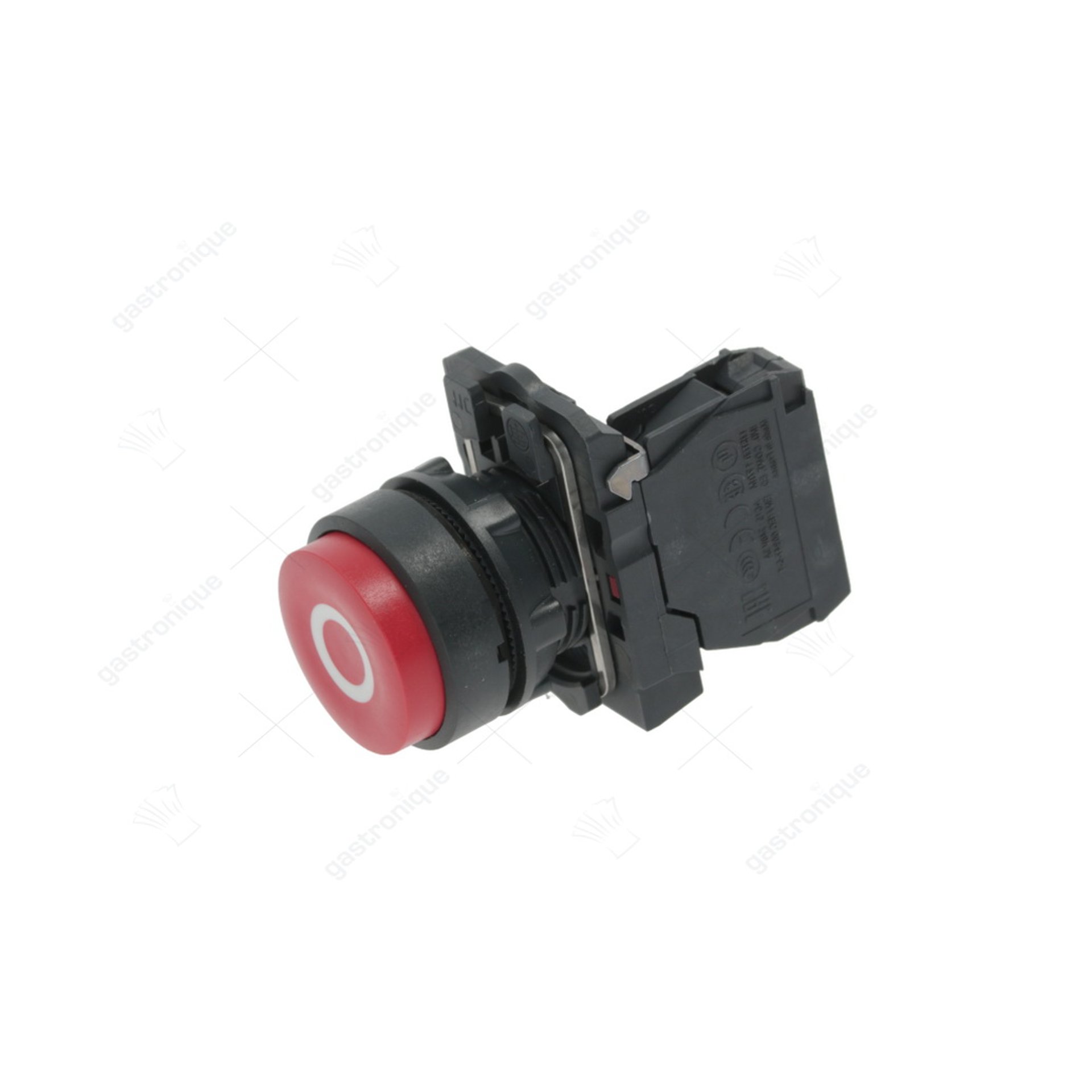 bouton-poussoir d'arrêt rouge 15a 250v Schneider - image 1