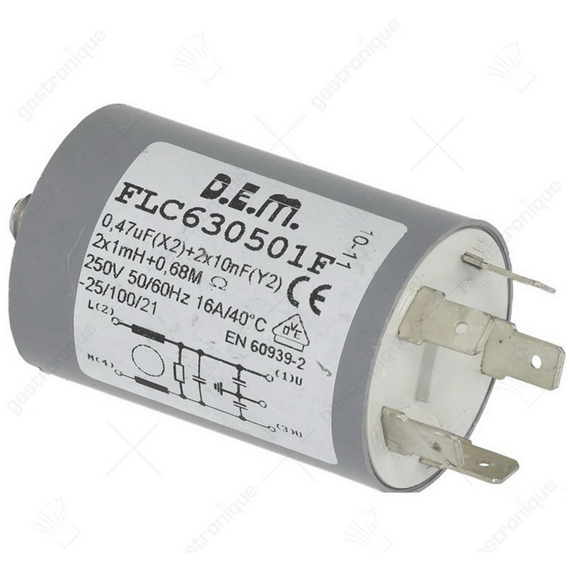 interfer. supp. filter d.e.m. flc630501f - image 1