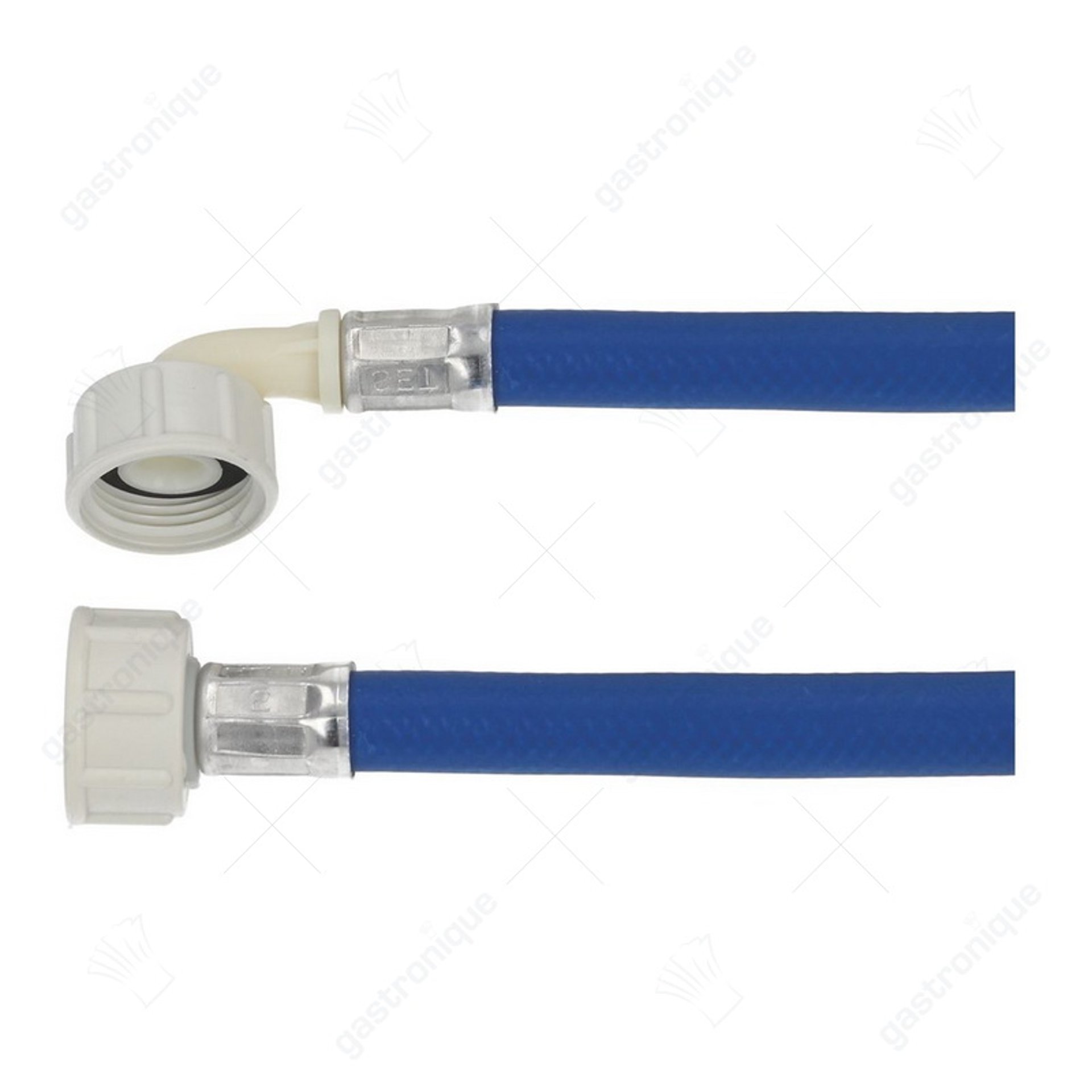 Zuführungsschlauch L 1500mm rechtwinklige Anschlüsse 3/4" Nennbreite 10mm - Bild 1