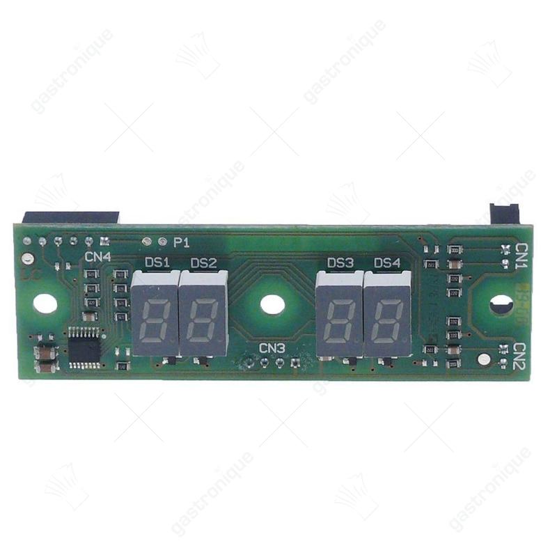 Displaydruckplatte Geschirrspüler DP45/50 L 85mm B 28mm grün 4-stellig - Bild 1