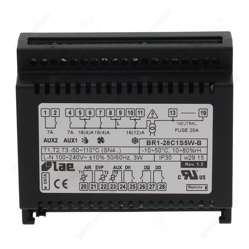 Leistungsplatine LAE Typ BR1-28C1S5W-B Einbaumaß 71x29mm 230V Spannung AC NTC - Bild 1