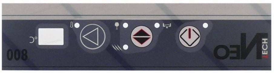 bedieningsfolie vaatwasser Neotech 800 L 220mm B 57mm - Image 1