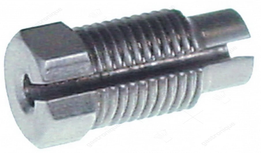 Schlitzschraube Gewinde M10x1 L 22mm - Bild 1