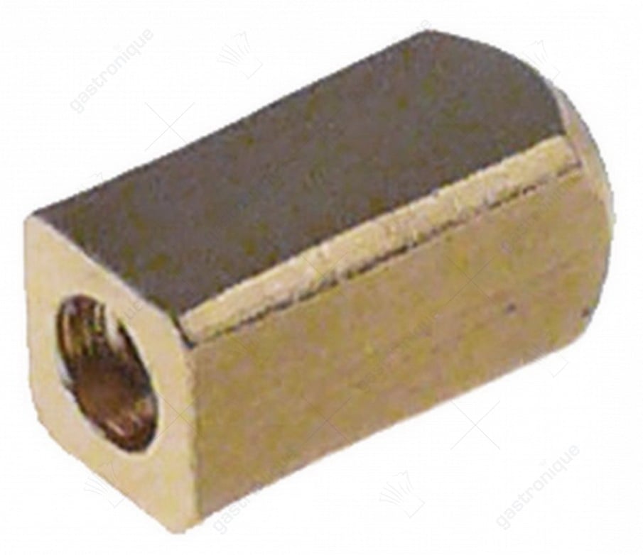 quadratischer Kupferdraht M3 L 12mm B 6mm H 6mm Draht L 10mm - Bild 2