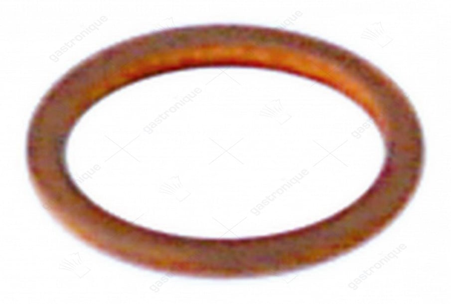Flachdichtung Kupfer OD ø 18mm ID ø 13,5mm Materialstärke 1,5mm für Gewinde 1/4" - Bild 3