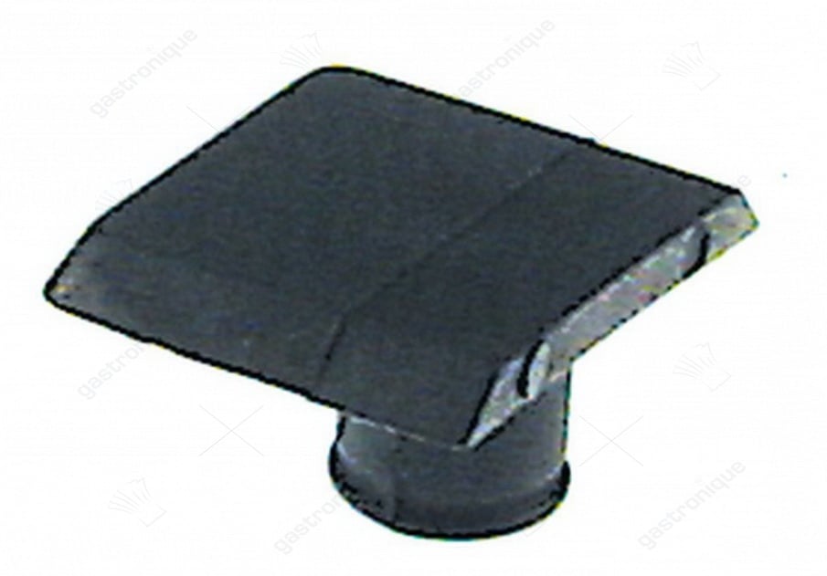 glijplaat inbouwpositie rechts L 28mm B 21mm H 3mm H2 12,5mm - Image 1