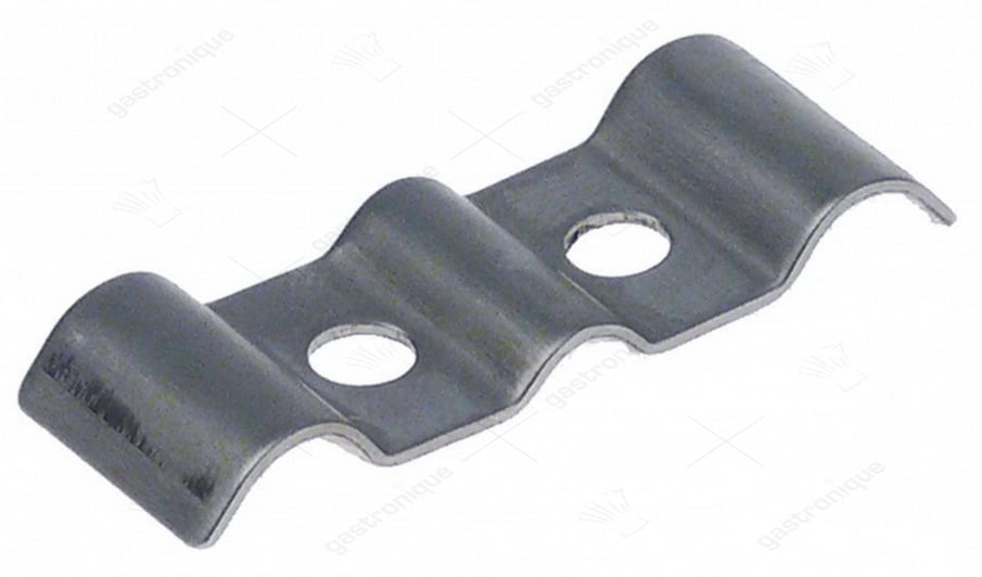 Fühlerklemme für Rohr ø 8,5mm für Fühler ø 4mm Verpackungseinheit 1 Stück L 42mm B 14mm - Bild 1