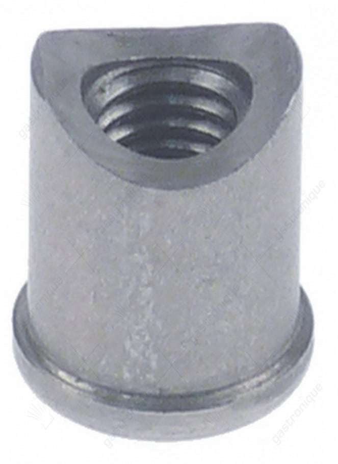 schroefdraadstuk L 13,5mm voor espagnolettesluiting D1 ø 11mm D2 ø 10mm - Image 1