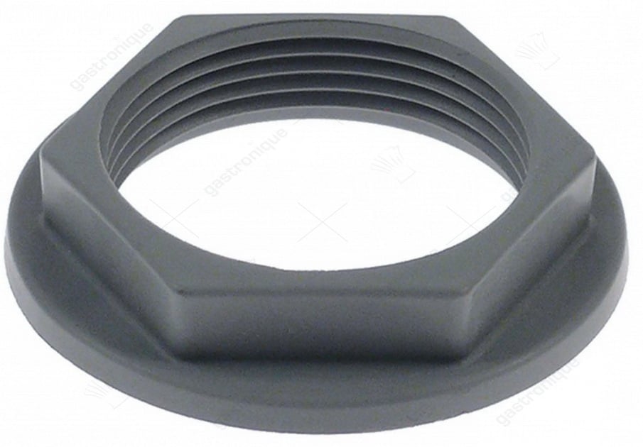 moer draad 1 1/2" OD ø 67mm H 13,5mm ID ø 45mm  - Image 1