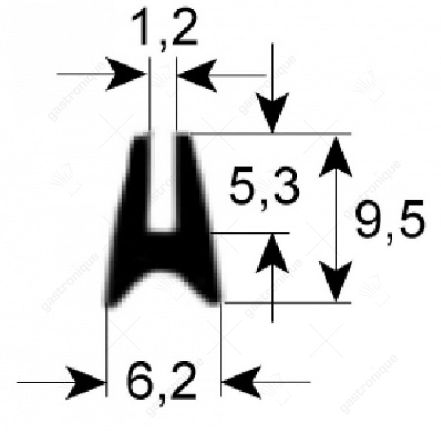 Dichtung für Ofenglas - Bild 4
