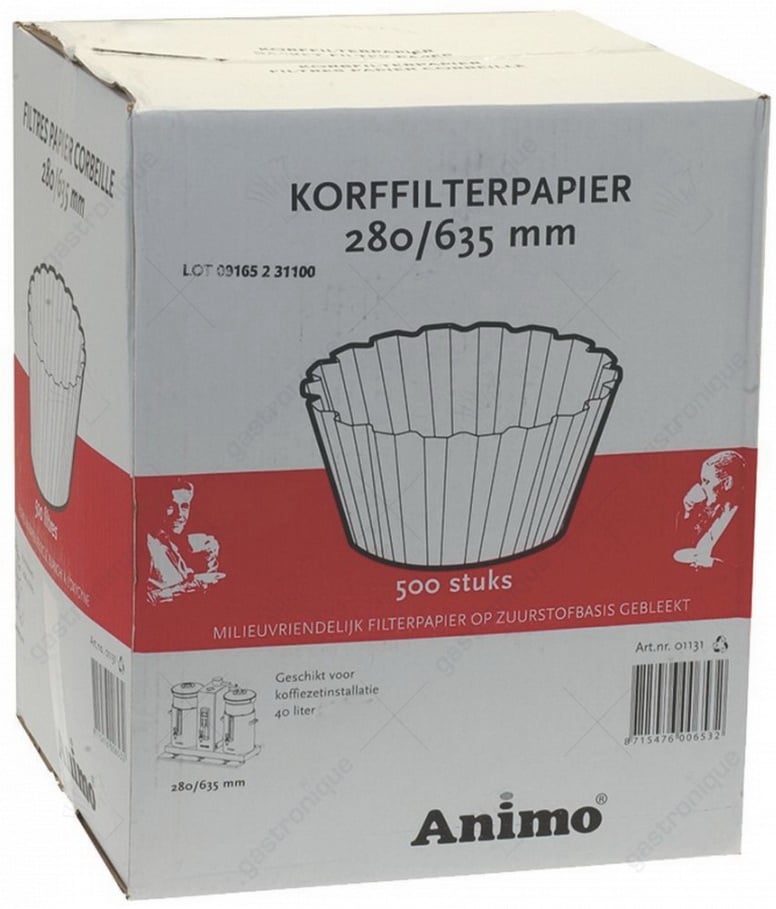 basket paper filter ø 280/635 mm 500pcs - Image 1