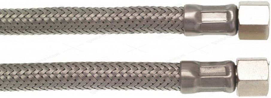 aanvoerslang ø 1/8" fc x fc 370 mm - afbeelding 2