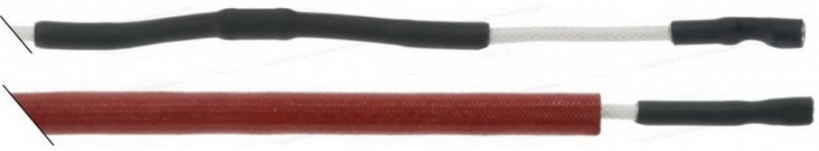 Zündkabel 730mm Anschluss 2.8x0.8/ ø 4 mm - Bild 1