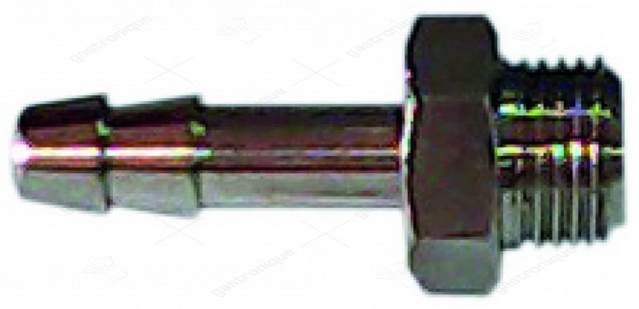 Messing vernickelte gerade Gewinde-Schlauchanschluss 1/8" Schlauch ø 6mm Verpackungseinheit 1 Stück SB 12 - Bild 2