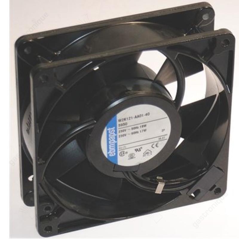 MOTEUR VENTILATEUR 127x127x38 mm - afbeelding 1