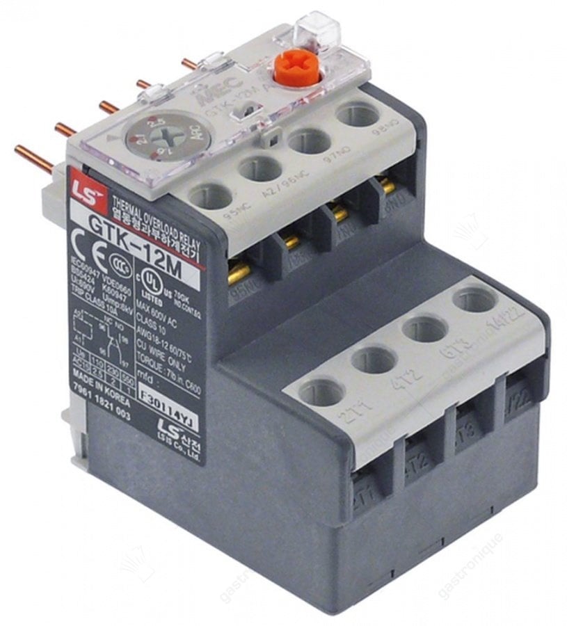 motorbeschermschakelaar instelbereik 1,6-2,5A type GTK-12M LS Industrial Systems - Image 1