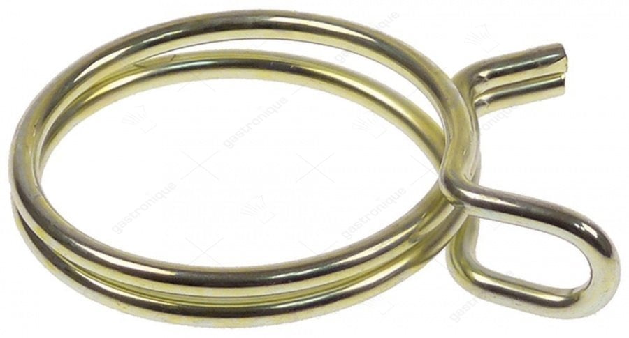 Kabelklemme ø 46mm Draht ø 3,2mm Federstahl VPE 5 Stück - Bild 1