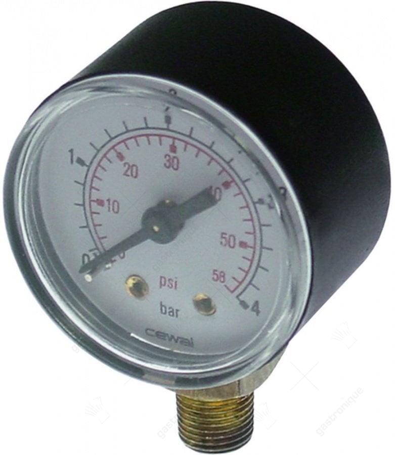 MANOMETER 0-4 BAR 1/8"M - Bild 1