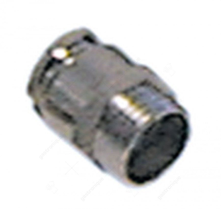 kabelwartel draad PG9 kabel ø 6,0-8,0mm inbouw ø 15,2mm messing vernikkeld - Image 1