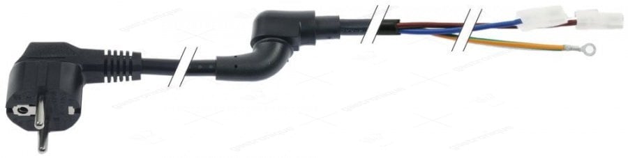 apparaataansluitleiding contact P+N+PE 1,5mm max. spanning 300/500V 3-polig 2m H05VV-F - Image 1