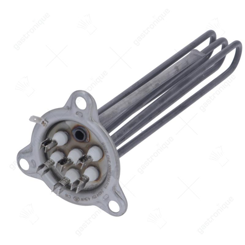 Heizelement 4500W 230V Einbau ø 65mm VC 3 L 270mm B 37mm H 50mm Anzahl der Thermostatbuchsen 1 - Bild 2