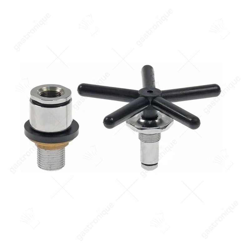 glazenspoeler bierspoelkraan 1/2" aansluiting - Image 1