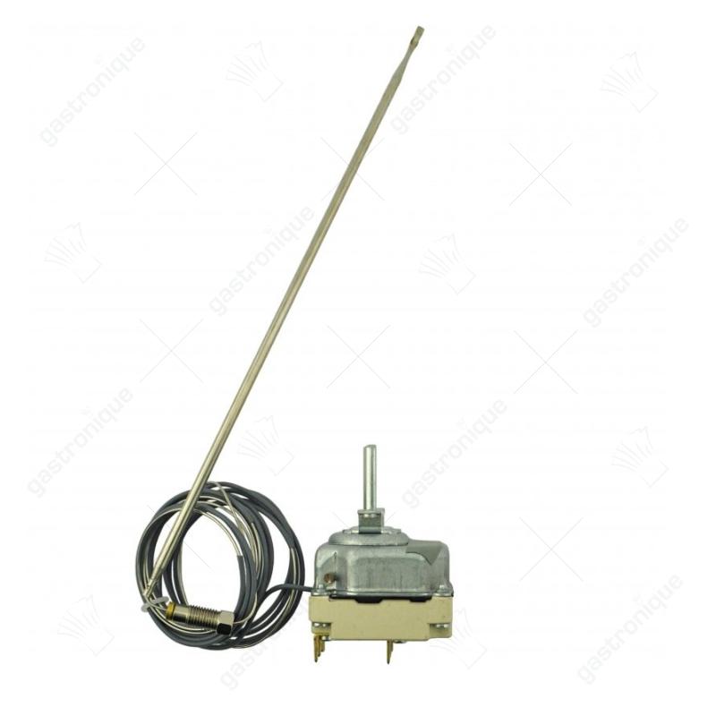 Thermostat max. 185°C 3-polig 3NO 16A Fühler ø 4mm Fühler L 229mm Kapillare 2600mm - Bild 1