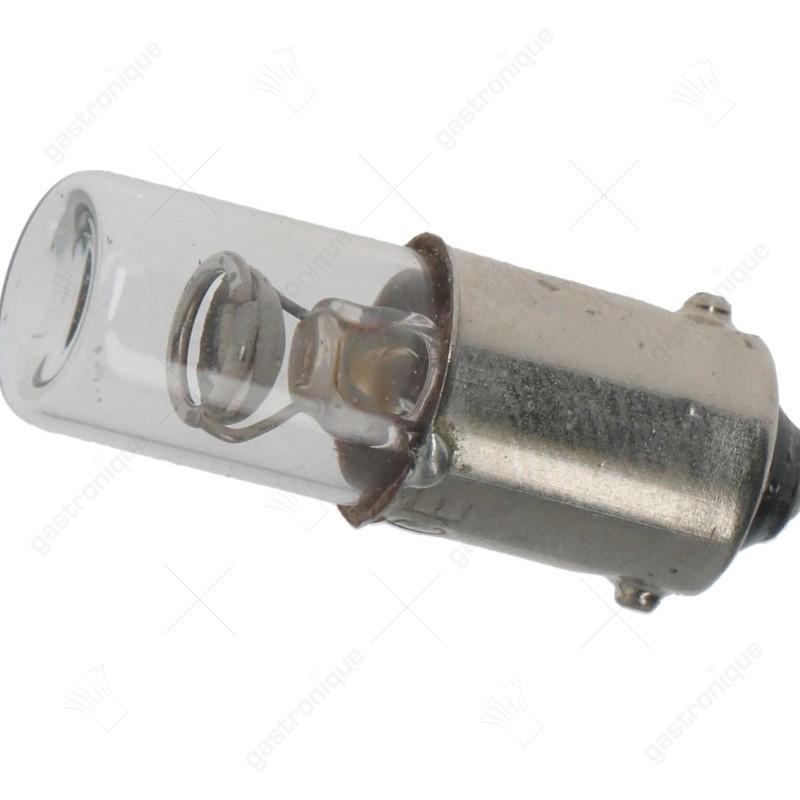 Neonlampenfassung Ba9s 230V 2W transparent ø 10mm L 28mm - Bild 1