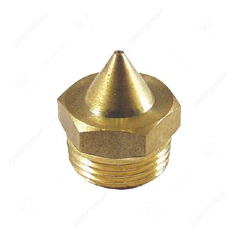 gasinspuiter draad 3/8" SB 17 boring ø 0,9mm - afbeelding 1