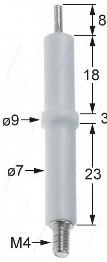 bougie ontstekingskabels rond ø 6,5x45mm - Image 1