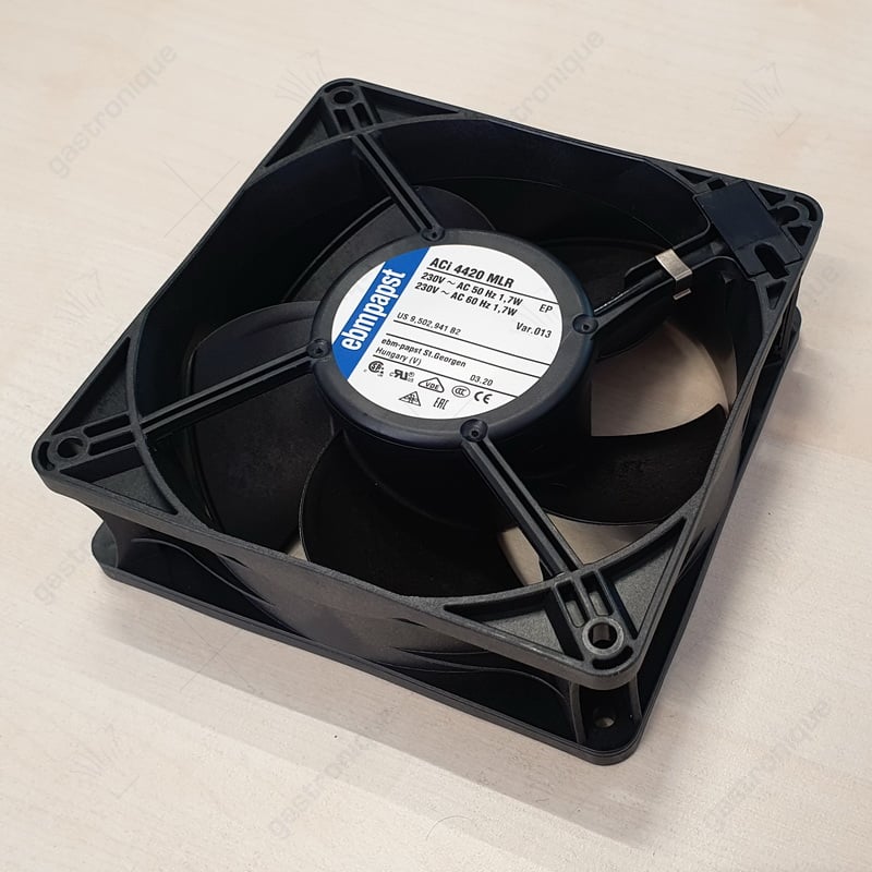 Ventilator 230V 1,7W 118x118x38 mm - Image 1