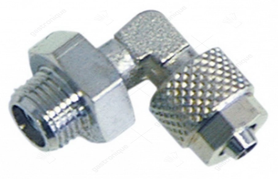 Eckfitting 1/8"m ø 8/6 Nickel - Bild 1