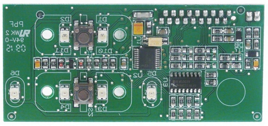 ELEKTRONIKPLATTE MIT MIKROCHIP 7108678 Abmessungen 85x40 mm - Bild 1