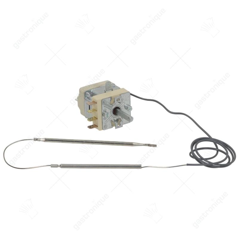 thermostat max. 189°C einstellbereich °C 1-polig 1NO 0,5A fühler ø 4mm fühler L 116mm - Bild 1