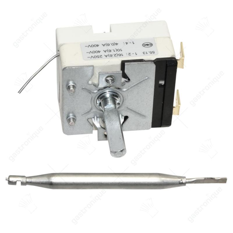 Thermostat max. 200°C 1-polig 1NO 16A Sensor ø 6mm Sensor L 78mm Kapillare 870mm - Bild 2