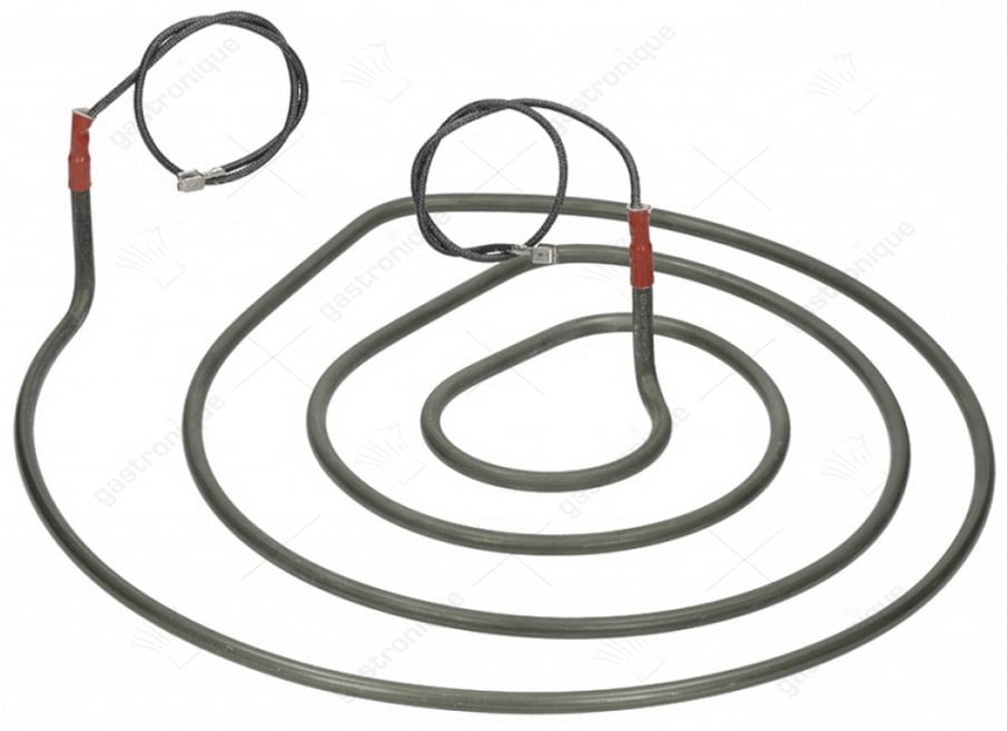 Heizelement 3600W 230V H 70mm Rohr ø 8mm L1 190mm L2 170mm Anschluss Flachstecker 6,3mm - Bild 1