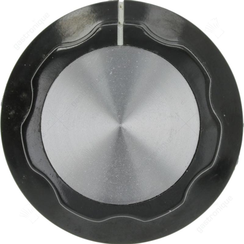 ZWARTE KNOP ø 38 mm - afbeelding 1