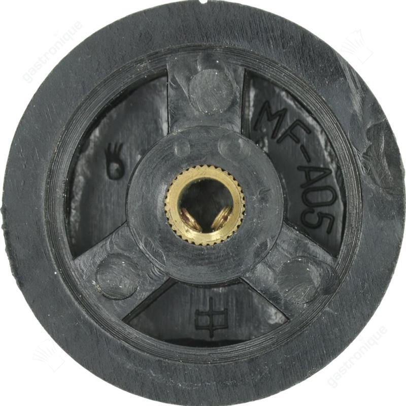 ZWARTE KNOP ø 38 mm - afbeelding 2