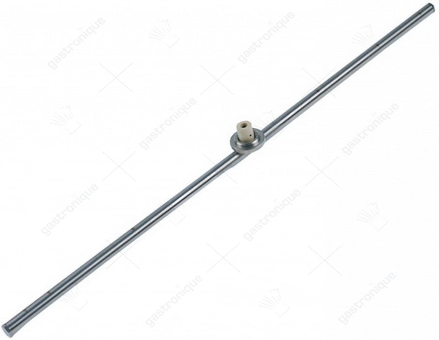 naspoelarm L 580mm sproeiers 7 inbouw ø 15mm inbouwpositie boven/onder - afbeelding 1