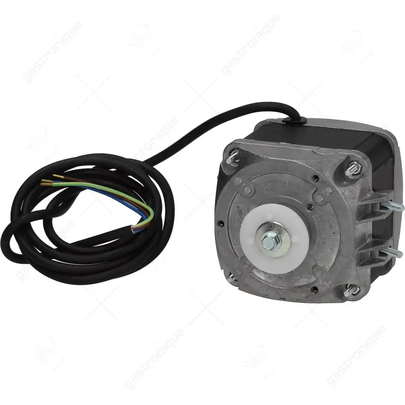 ventilatormotor 25W 230V 50/60Hz B 103mm K 15,5mm E 44mm buitenmaat 83x83mm kabellengte 1500mm  M4Q045-EA01-75 - afbeelding 1