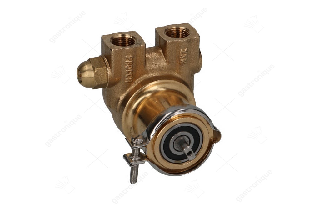 Pumpenkopf V6105 PROCON L 82mm 180l/h Anschluss 3/8" NPT mit Bypass Kupfer - Bild 1