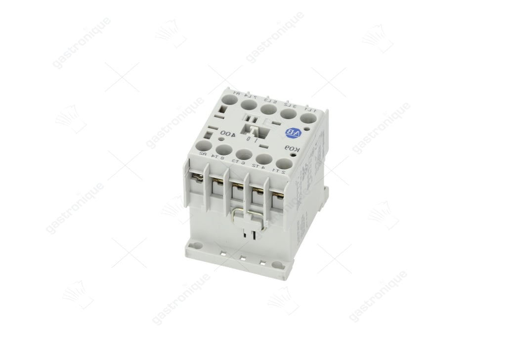 relais AC1 20A 230VAC (AC3/400V) 9A/4kW hoofdcontact 4NO aansluiting schroefaansluiting allen-bradley k09 - Image 1